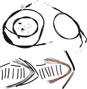 Burly Brand Jail Bar Cable Kit 14" for Harley Davidson XL