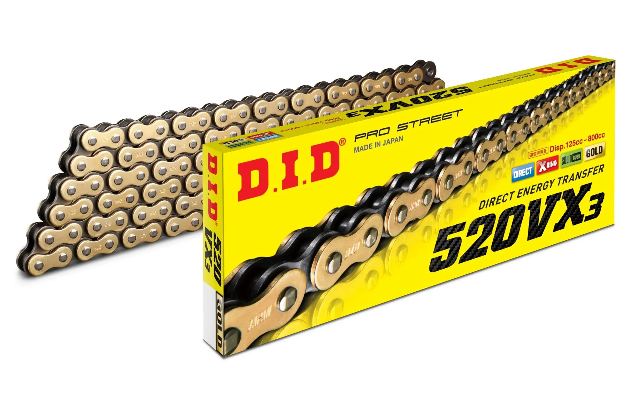 Did 520vx3 Chain - High-performance X-ring Chain