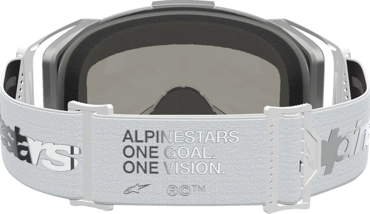 Alpinestars Vision 8 Goggles Amber White Silver Mirror
