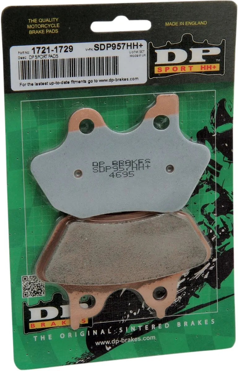 Spiekane Klocki Hamulcowe Dp Brakes Do Harley-davidson/buell - Przód I Tył