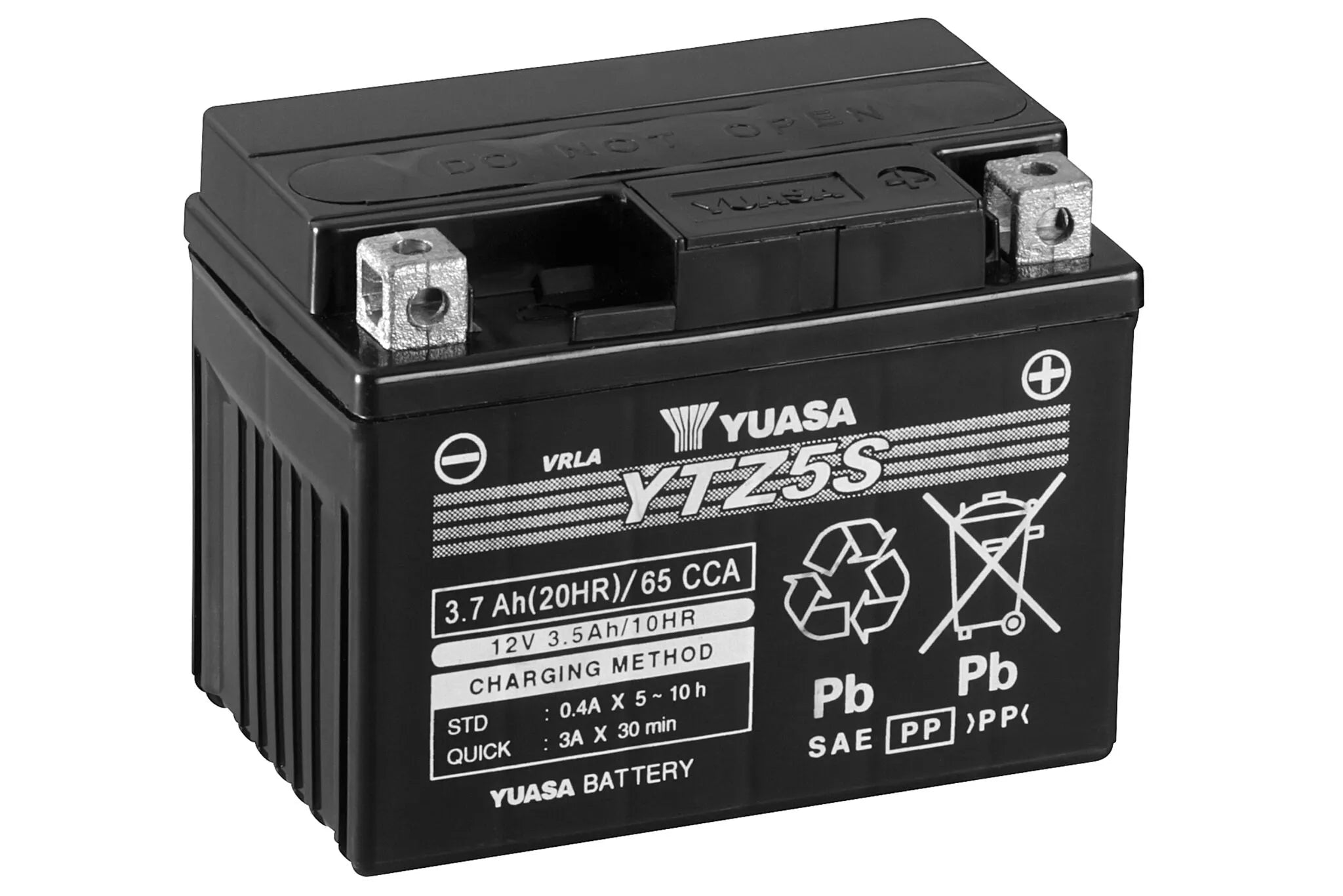 Yuasa Ytz5s Agm Motorcycle Battery