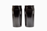 Rick's Motorcycles Fork Cover Kit - Black, Polished