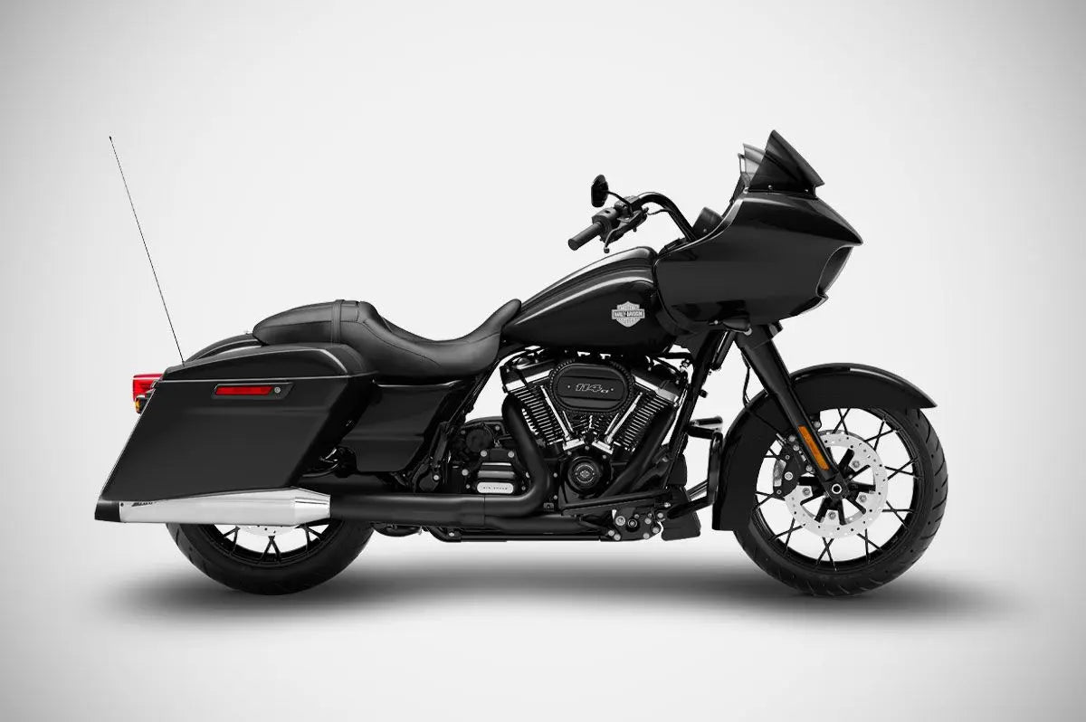 Zard 4.33" Tłumiki Slip-On Slash-Cut Do Hd-Touring E3 - Homologacja Drogowa ECE