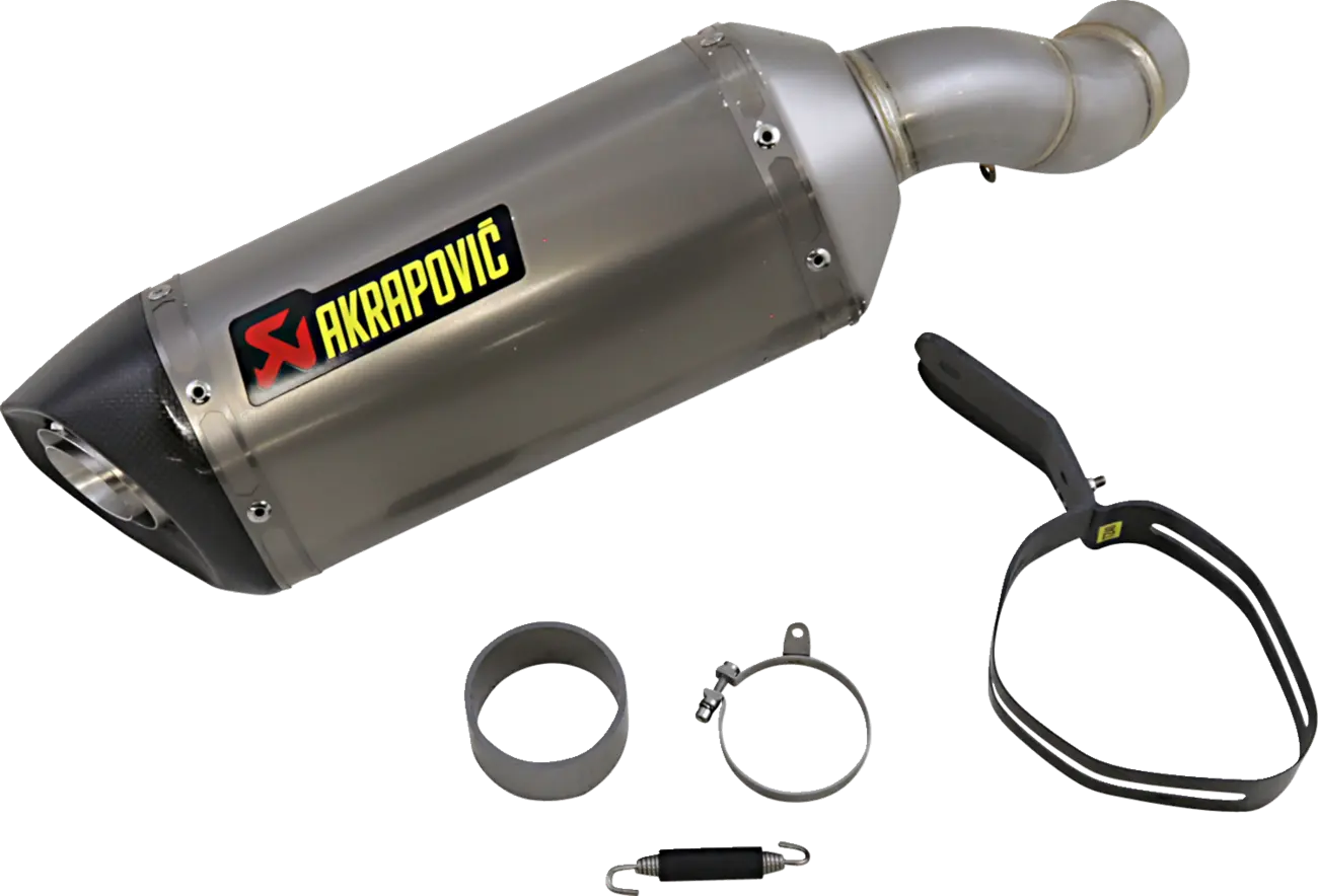 Tłumik Nakładany Akrapovic Line Do Motocykli Ulicznych - Homologacja Drogowa ECE