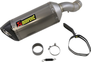 Tłumik Nakładany Akrapovic Line Do Motocykli Ulicznych - Homologacja Drogowa ECE
