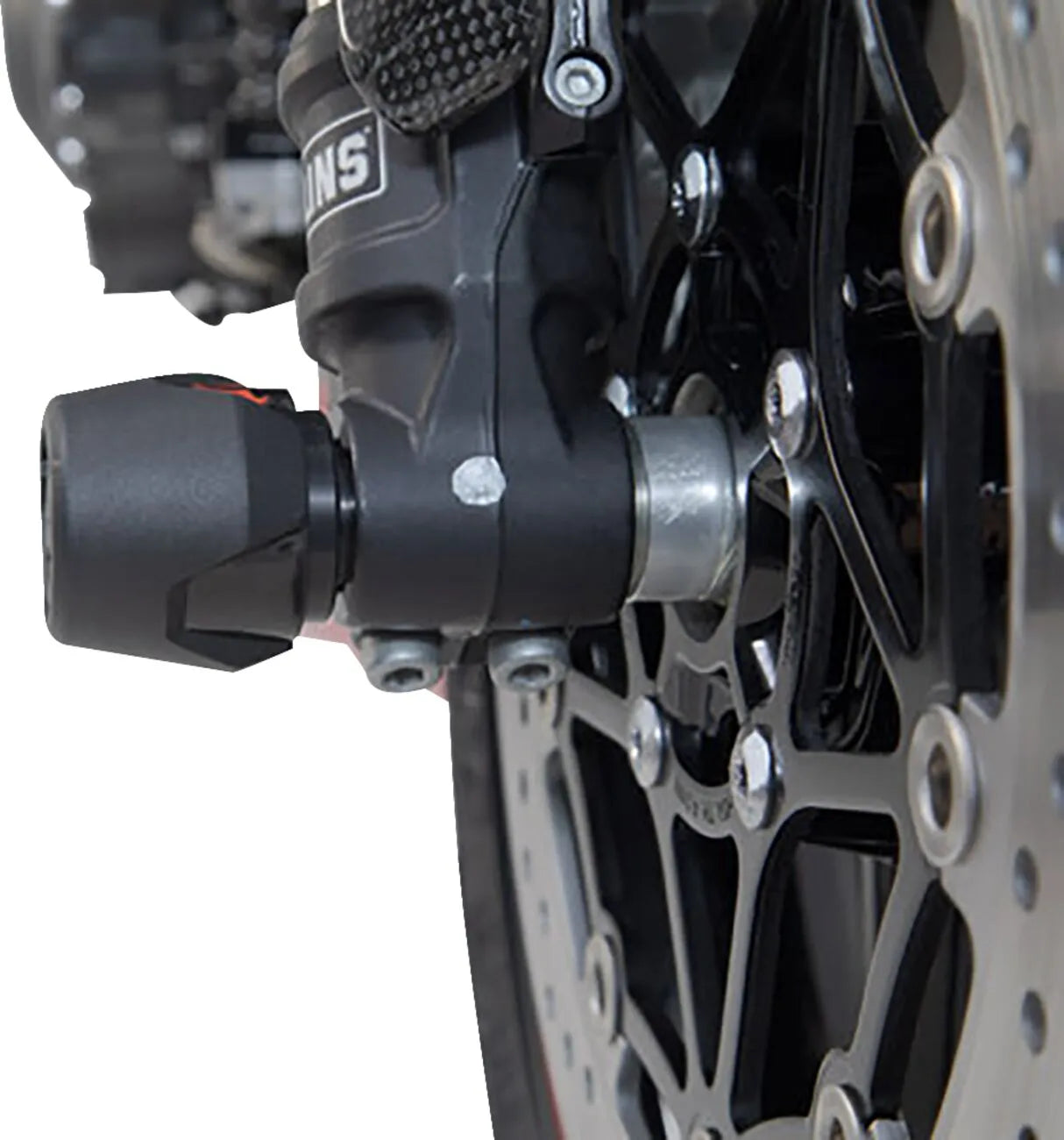 Sw-motech Front Axle Slider - Enhanced Fork Protection