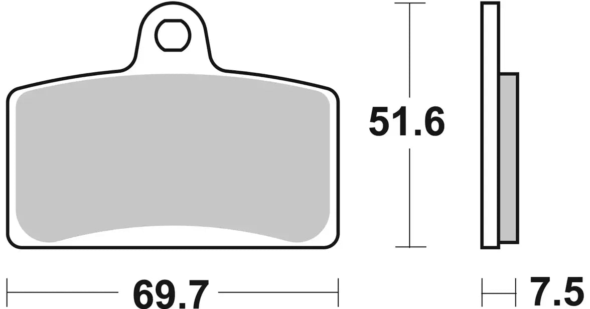 Brembo SA Prime Line Front Brake Pads