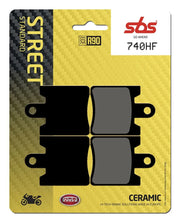 Sbs Hf Street Ceramic Organiczne Klocki Hamulcowe - Przód