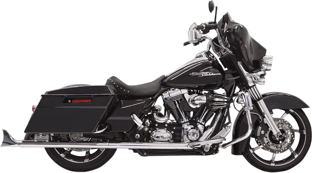 Bassani Xhaust Fishtail Slip-on Tłumiki Chrom