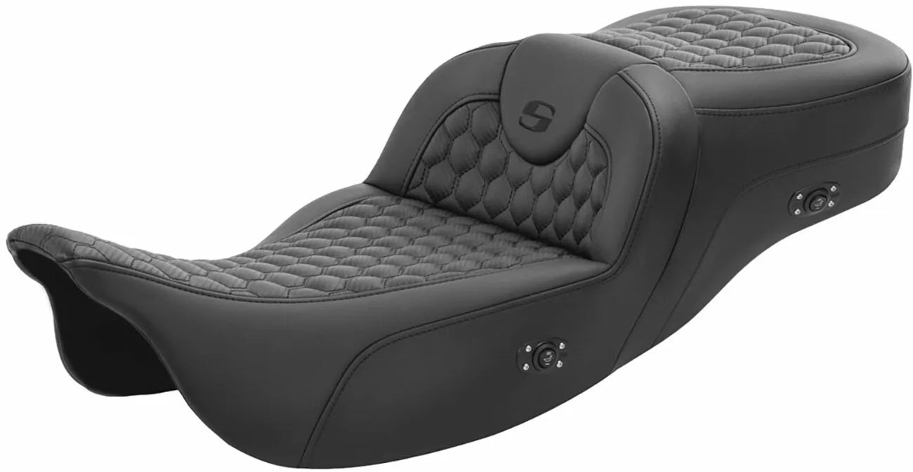 Saddlemen Honeycomb Roadsofa Seat - For Harley Davidson