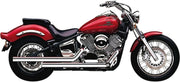 Układ wydechowy Cobra Dragster Chrom Pełny System