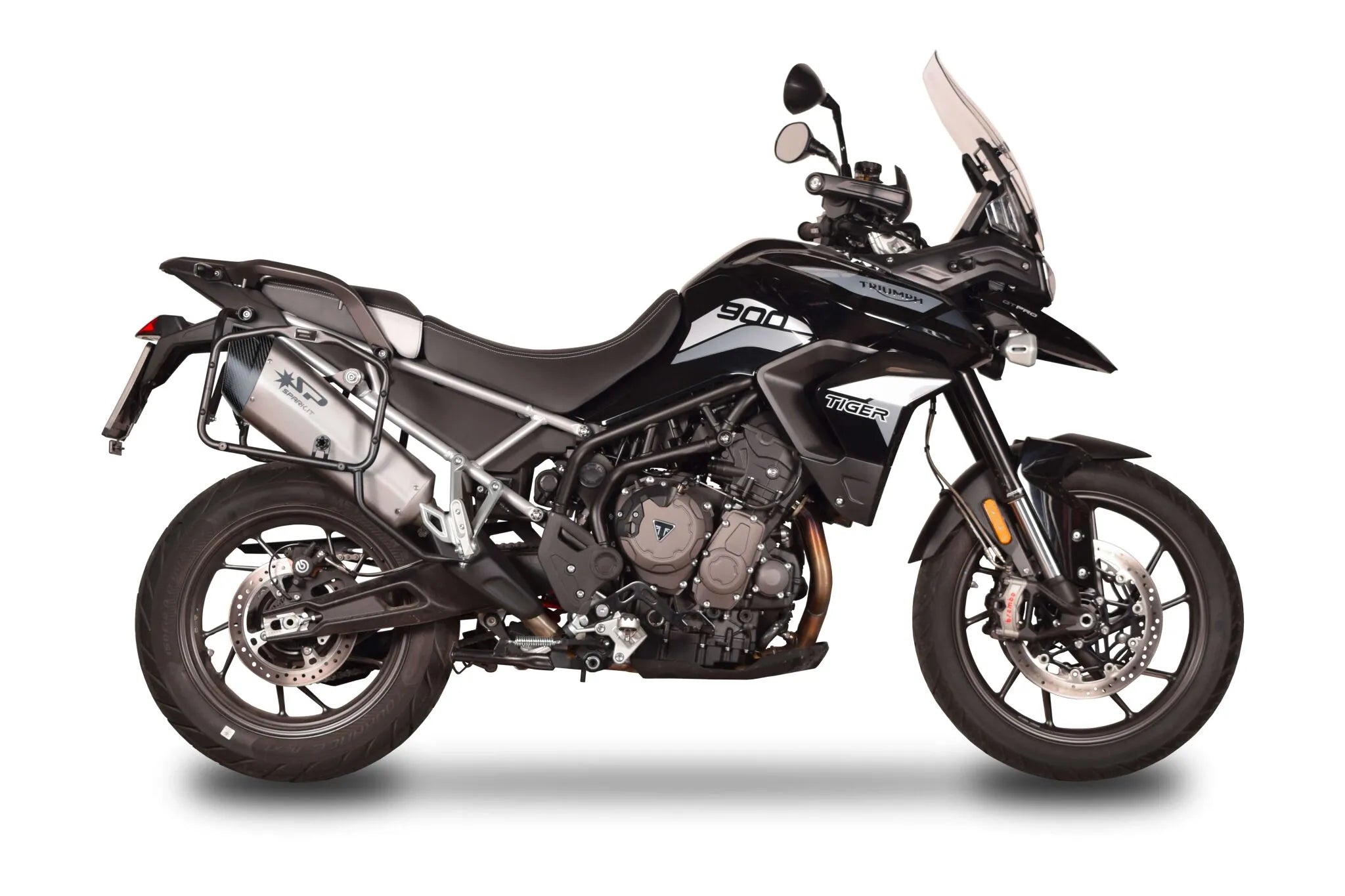 Spark Fighter Evo Tłumik Slip-on Z Końcówką Z Włókna Węglowego - Homologacja Drogowa ECE