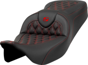 Saddlemen Roadsofa Lattice Stitch Seat - For Harley Davidson