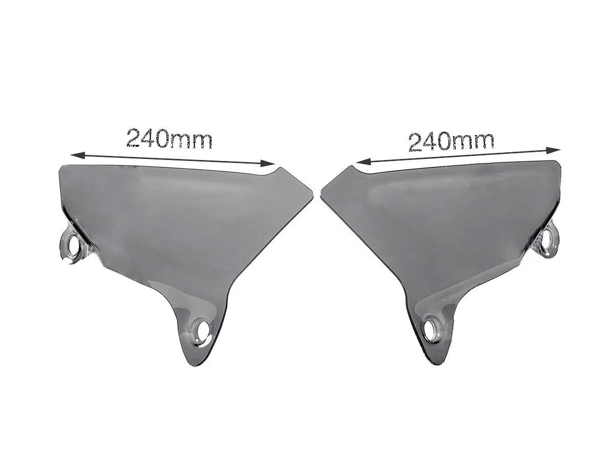 Wrs Side Deflector For Multistrada V4 - Smoke