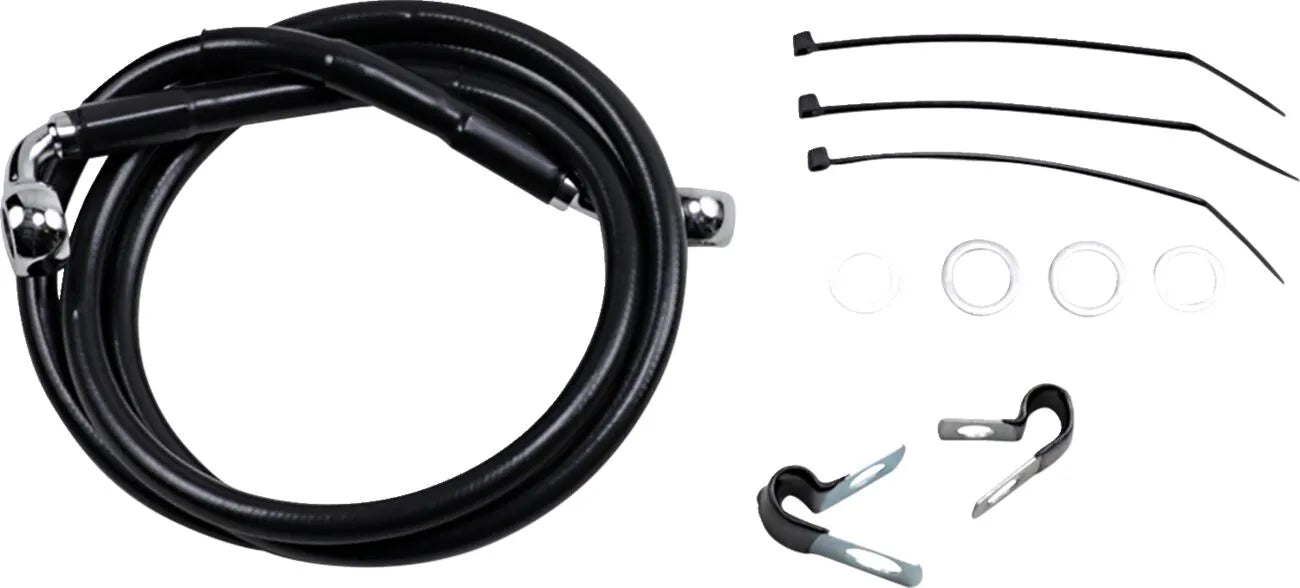 Drag Specialties Przedłużony zestaw przewodów hamulcowych 44-7/8"