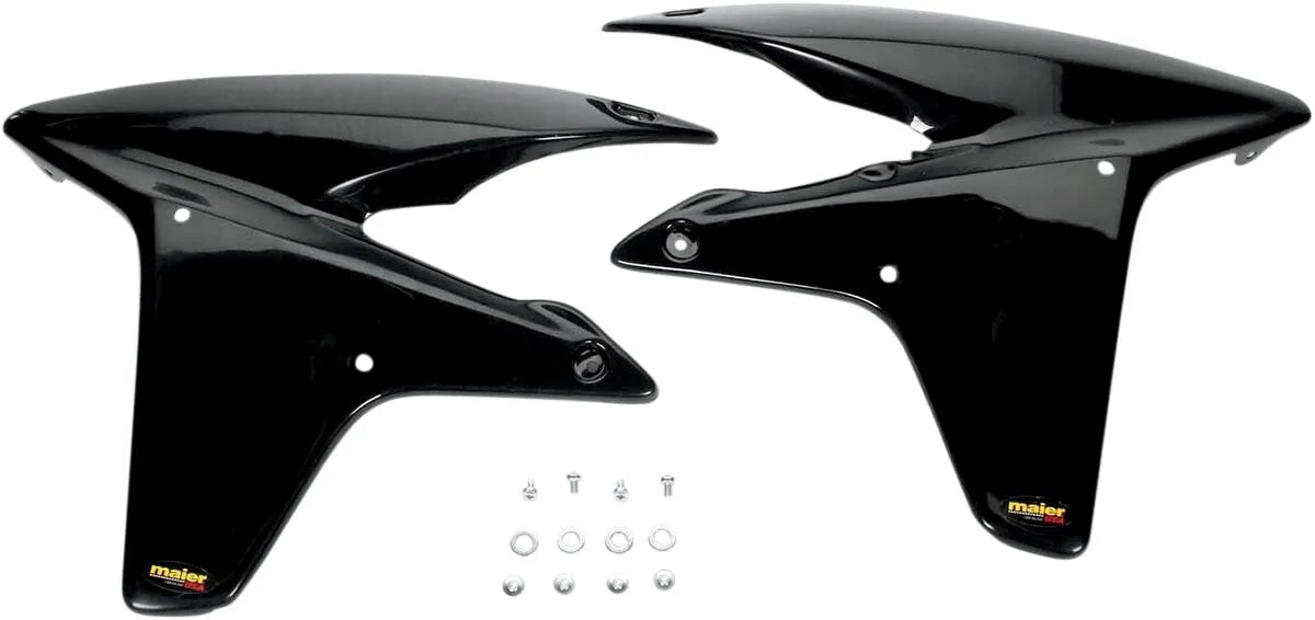 MAIER Black Air Scoops Replacement Radiator Shrouds