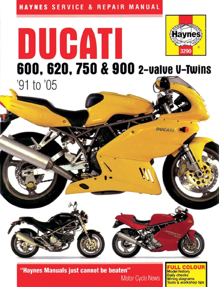 Haynes Ducati V-Twin Repair Manual for SS 900 1991-2005