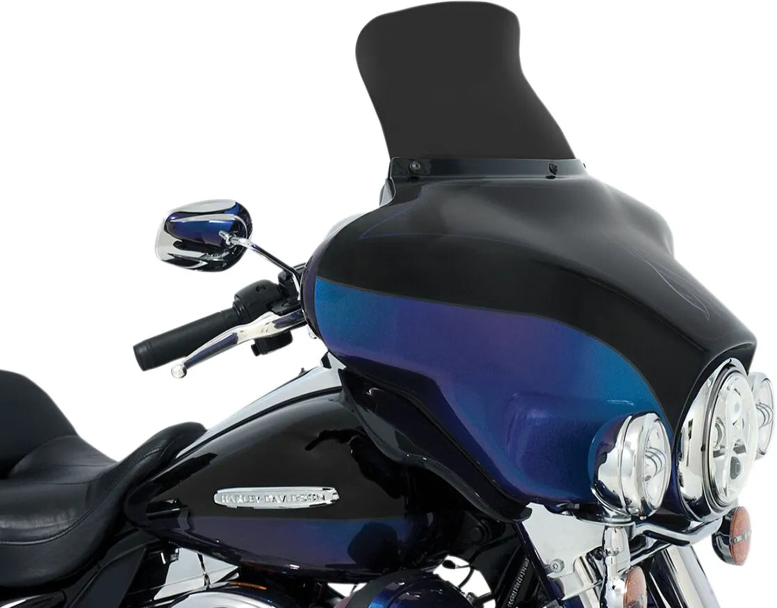 Memphis Shades Spoiler Windshield 9" Dark Smoke