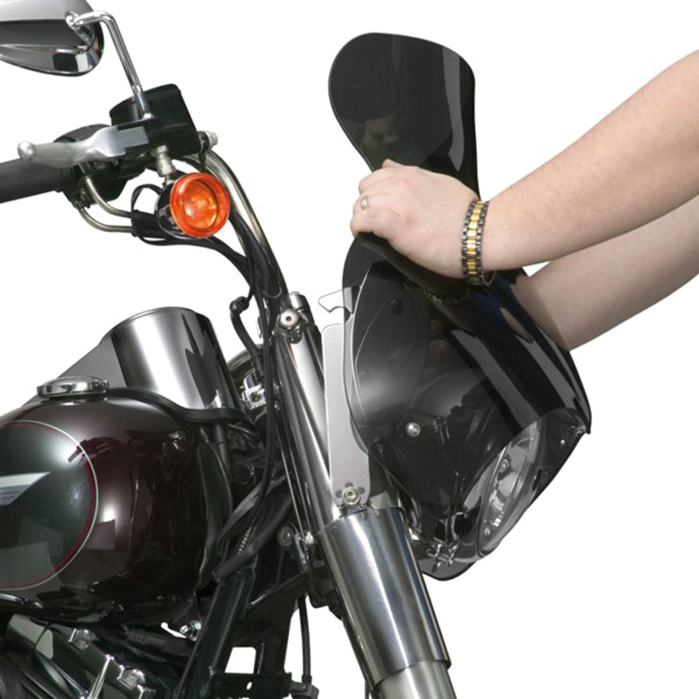 National Cycle Wave Switchblade Quick-Release Windshields
