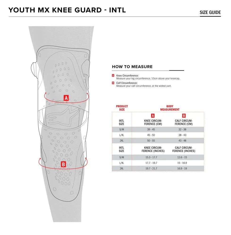 Alpinestars Youth Paragon Lite Knee Protectors Black