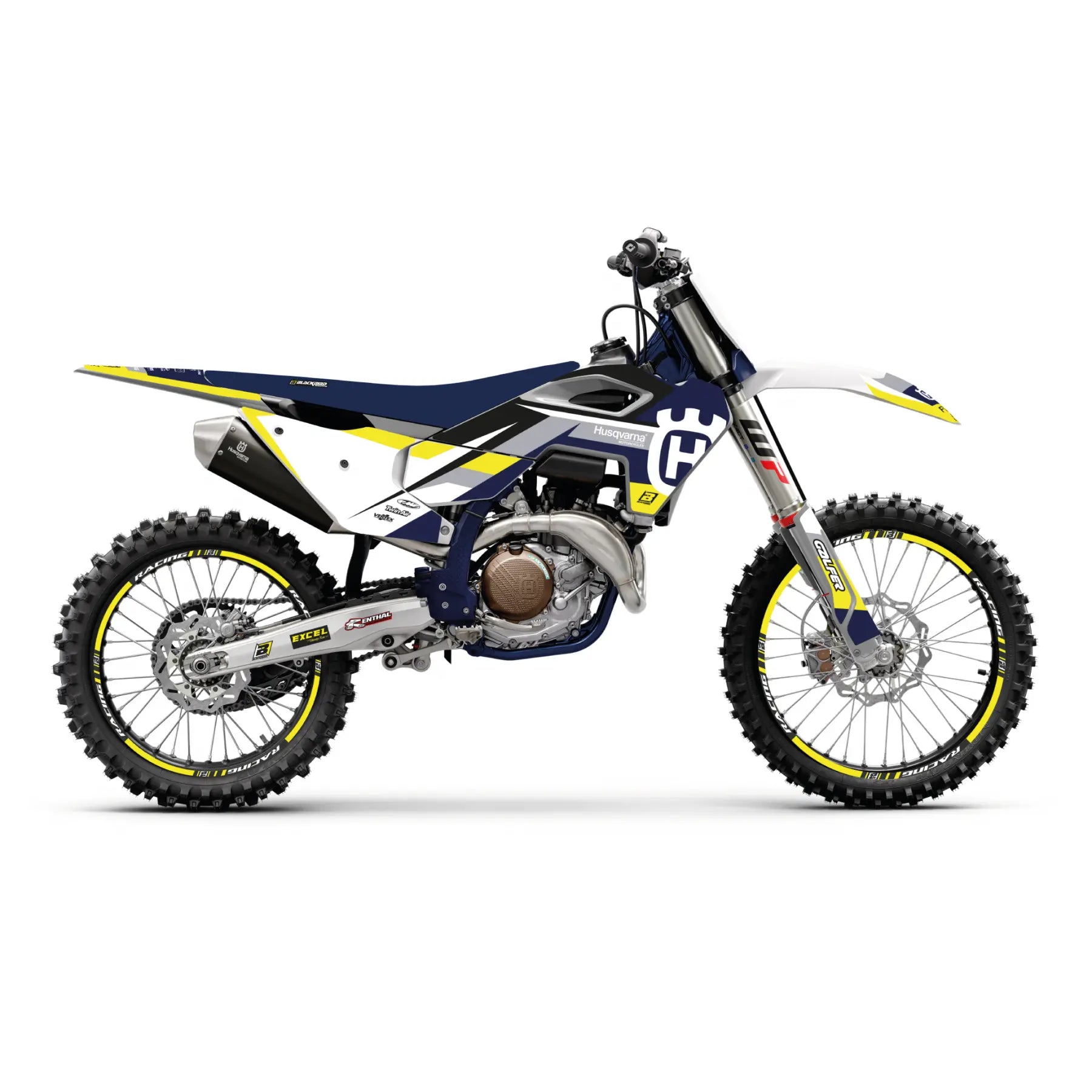 Blackbird Racing Dream 5 Chrome Sticker Kit For Husqvarna