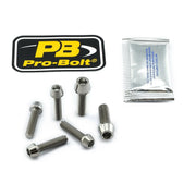 Pro Bolt Titanium Clip-on / Handlebar Mount Bolt Kit