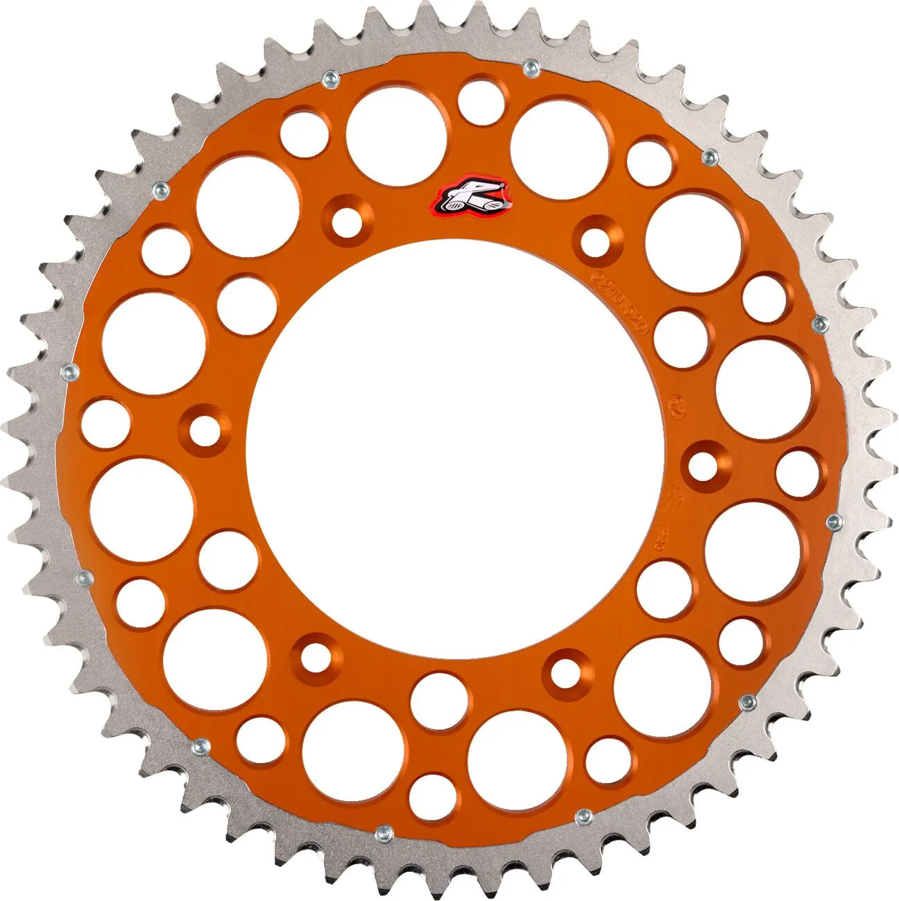 Renthal Twinring Rear Sprocket 52t Orange
