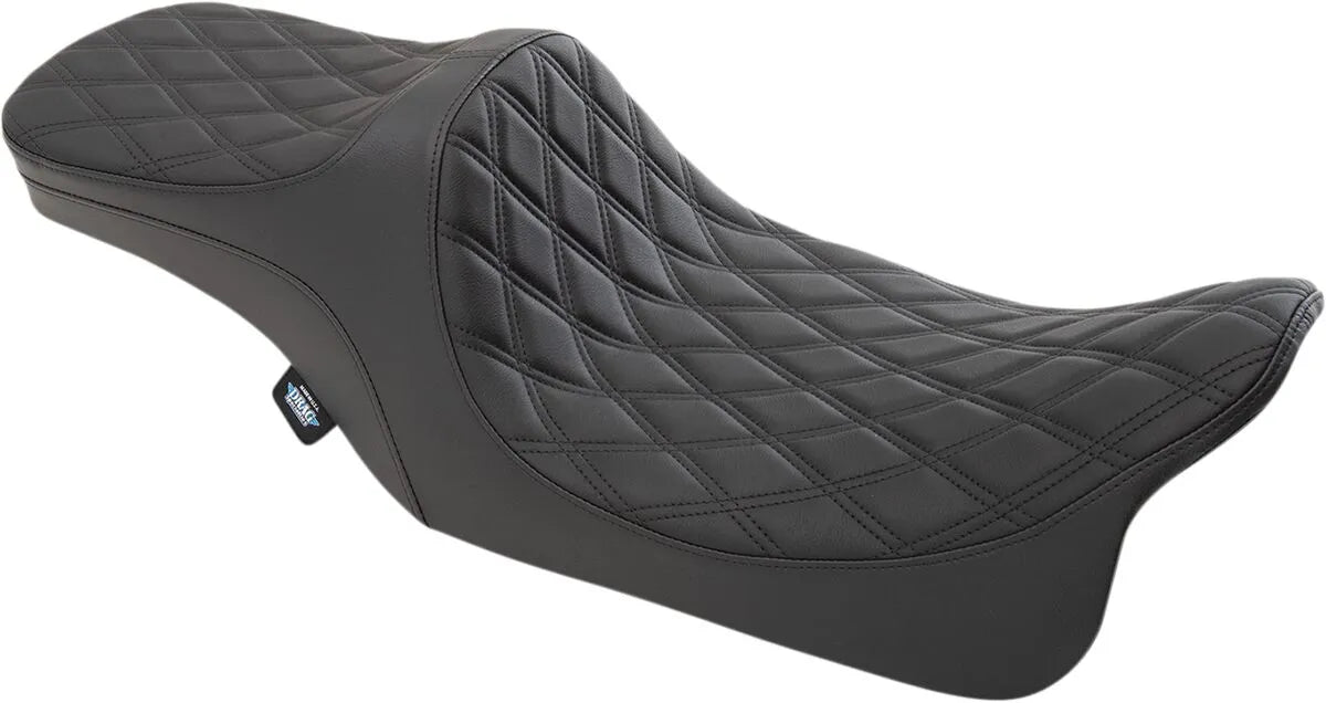 Drag Specialties Predator Iii 2-up Seat - For Harley Davidson