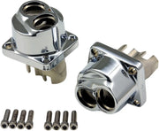 Drag Specialties Lifter Blocks - Chrome & Polished