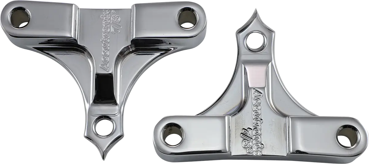 Accutronix Front Fender Spacers for 49mm FLH Legs