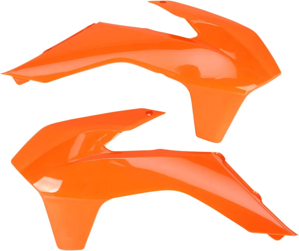 Ufo Replacement Radiator Shrouds For Ktm Orange