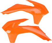 Ufo Replacement Radiator Shrouds For Ktm Orange
