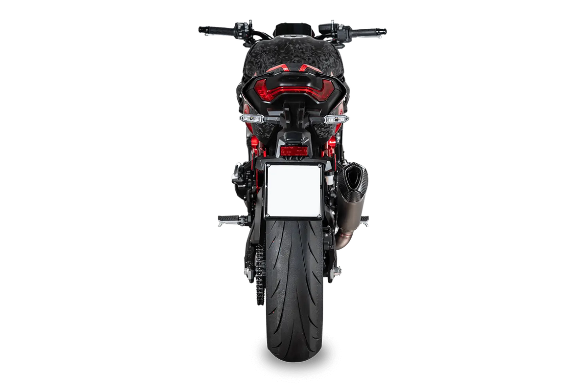Spark KONIX EVO ECE Slip-On Muffler Black for Kawasaki Z900