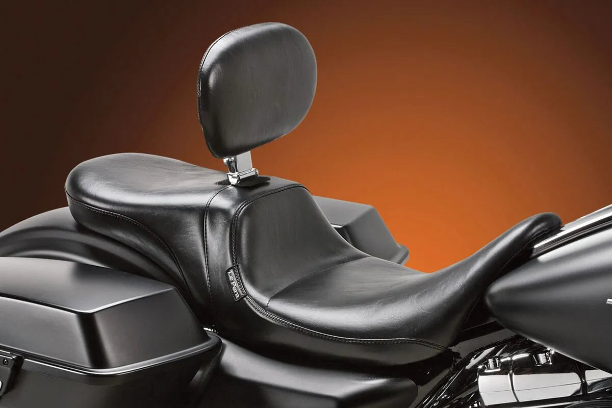 Le Pera Daytona 2-up Seat - For Harley Davidson