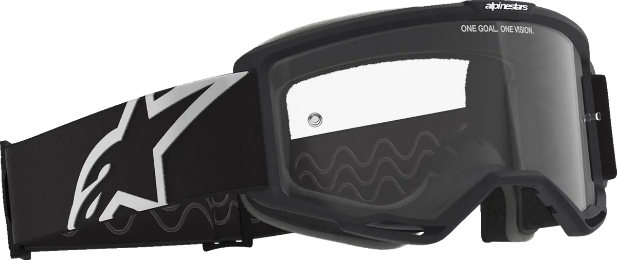 Alpinestars Vision OTG Motocross Goggle Black/Gray/Clear