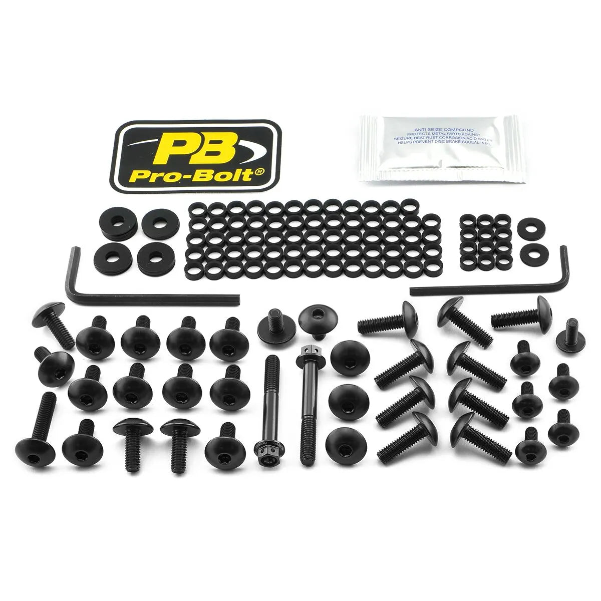 Pro Bolt Aluminium Fairing Bolt Kit For Yamaha