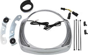 Ciro Fang® Headlight Bezels With White Led Running Lights
