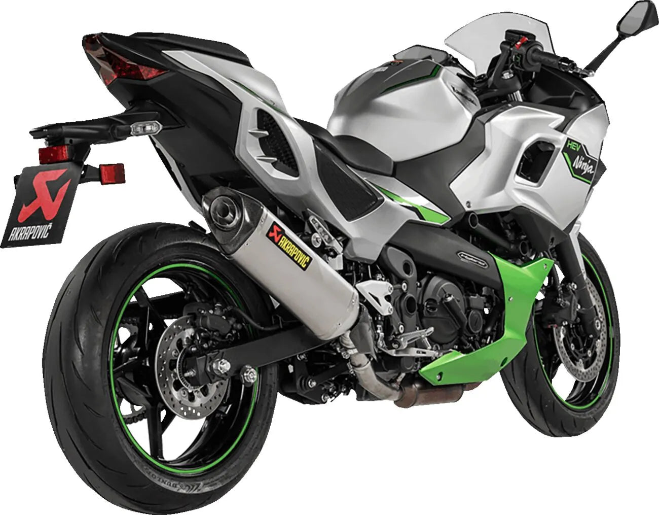 Tłumik Akrapovic Slip-on Line Titanium - Homologacja Drogowa ECE