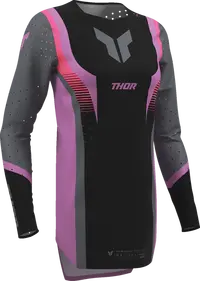 Thor Women's Sportmode Velocity Jersey - Black/Pink/Purple/Dark Gray