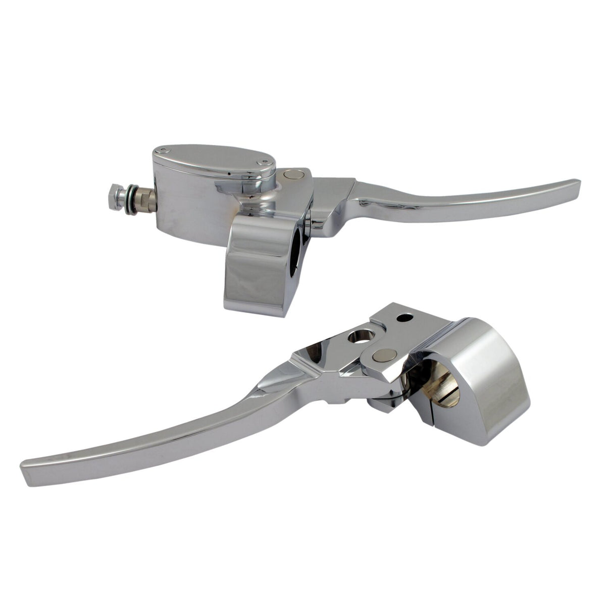 MCS Custom handlebar control kit mech - Clutch - Chrome