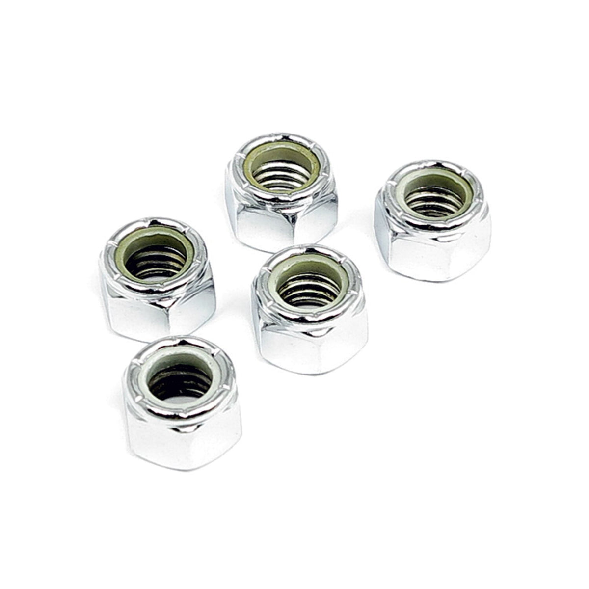 Gardner-Westcott M6 x 1.0 lock nut chrome