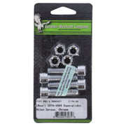 Gardner-Westcott foot peg & bracket mount kit - Rear - Chrome