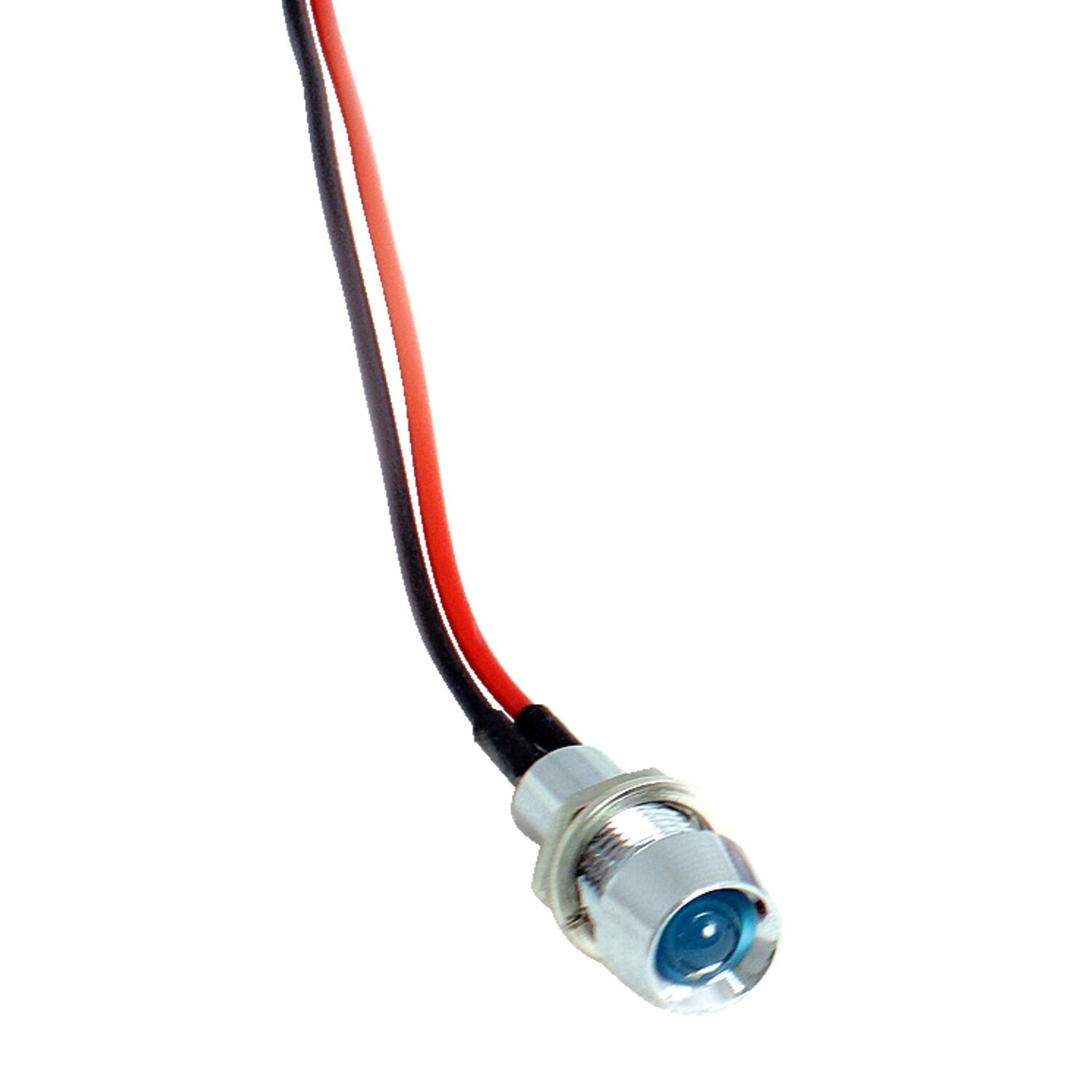 MCS Custom LED indicator light - 1/4" blue
