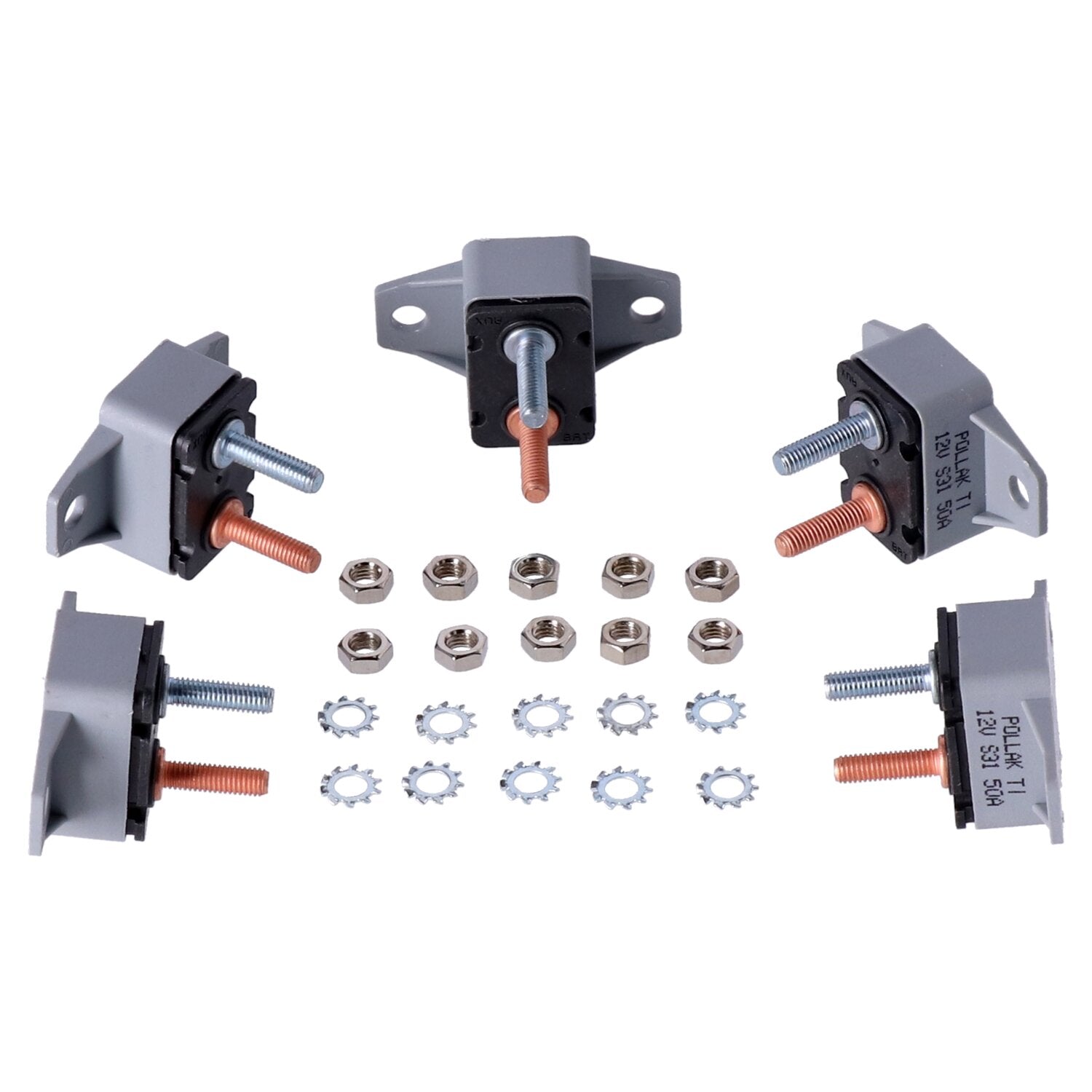 MCS Circuit breaker automatic - Dual mount plastic - 50A