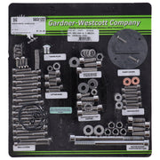 Gardner-Westcott Motor screw set polished ss allen