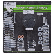 Gardner-Westcott Motor screw set chrome allen