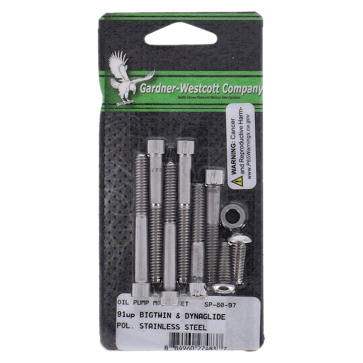 Gardner-Westcott Oil pump mount kit pol - ss allen