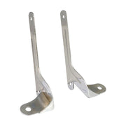 MCS Spotlamp / passing lamp mount bracket kit - Chrome