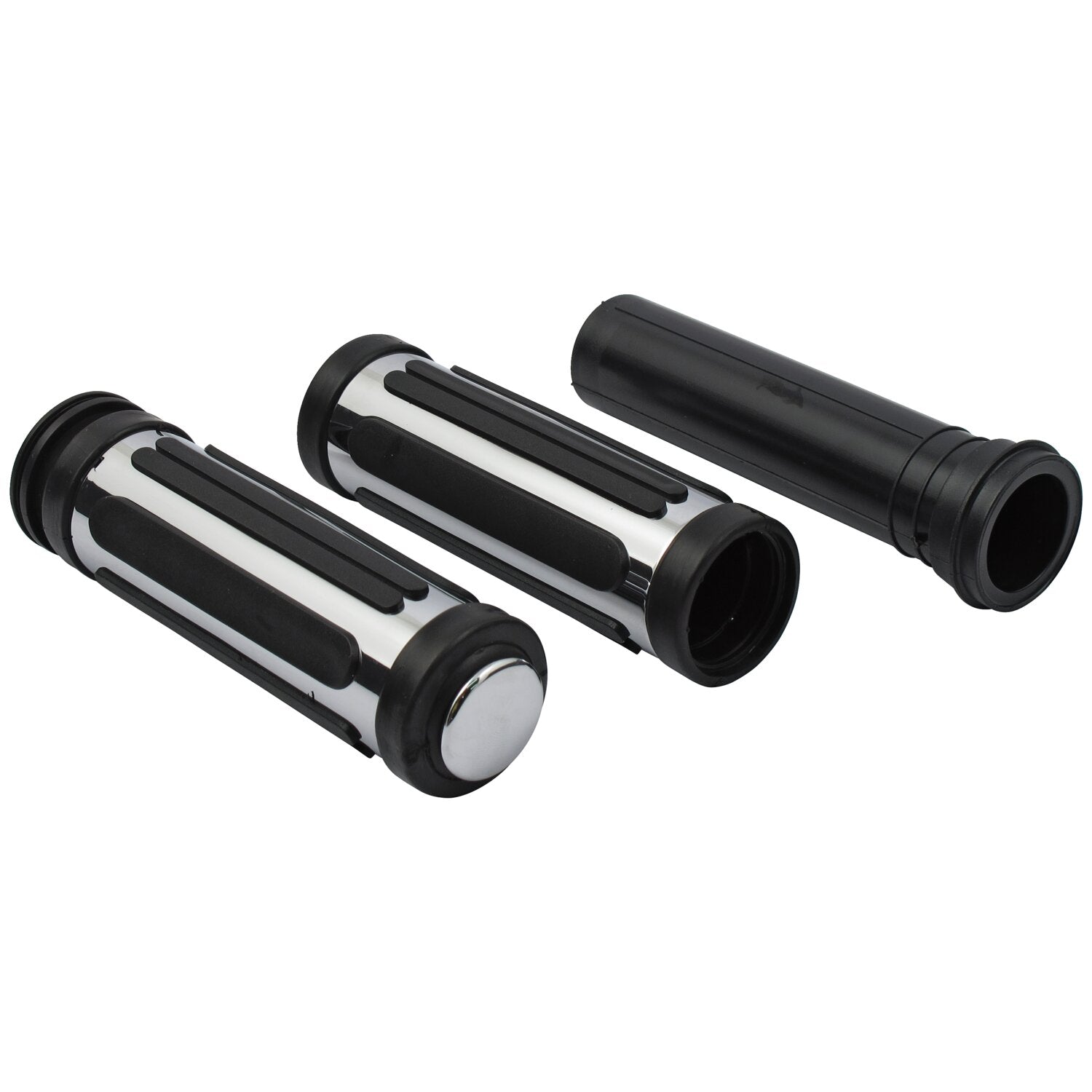 MCS Handlebar grip set Cushion Stripe