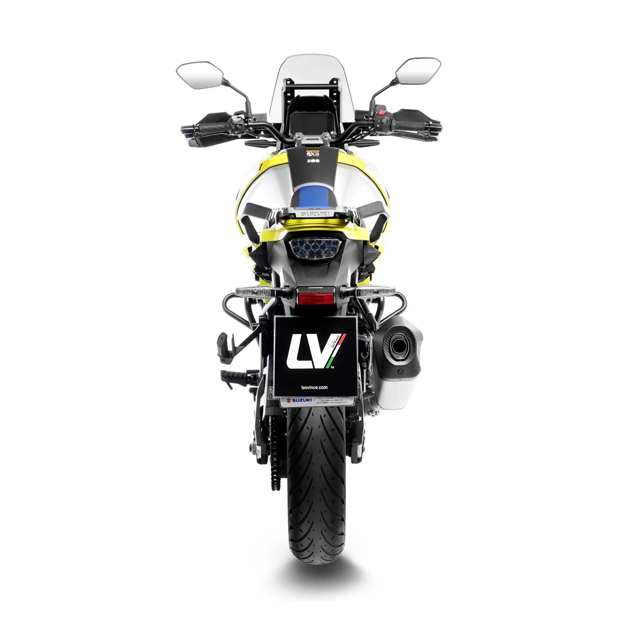 Leovince LV-12R Stainless Steel Slip-On Muffler